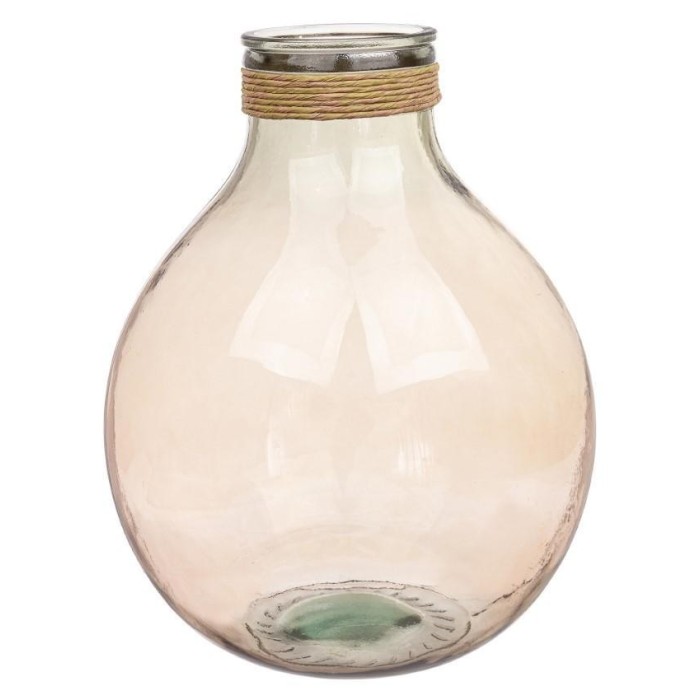 VASO VT ROTANG ROSA ANTICO H47